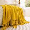 Nordic Retro Knitted Blanket – Perfect for Bedroom, Office, Airplane, or Air Conditioning Use.