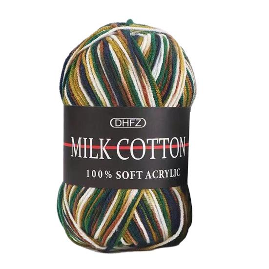 Gomitolo di Filato Multicolor 7,7 Iarde Filato in Fibra Acrilica Filato Colorato per Uso Artigianale per Lavorare a Maglia Uncinetto Maglioni Sciarpe Cappelli Bambole Artigianato Fai da Te