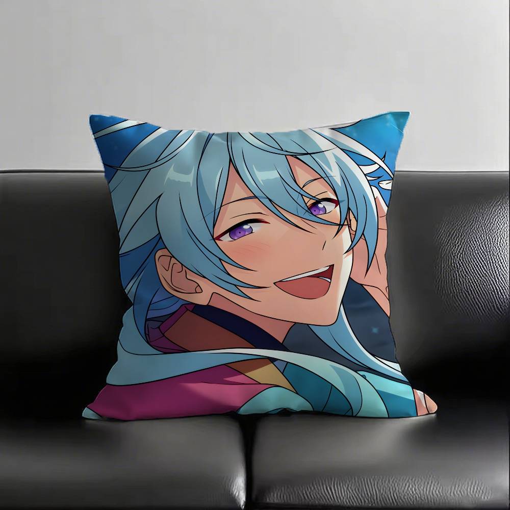 1pc Wataru Hibiki Pillow Case Fashion Square Pillowcase Bedroom Sofa Room Ins Decoration Leisure
