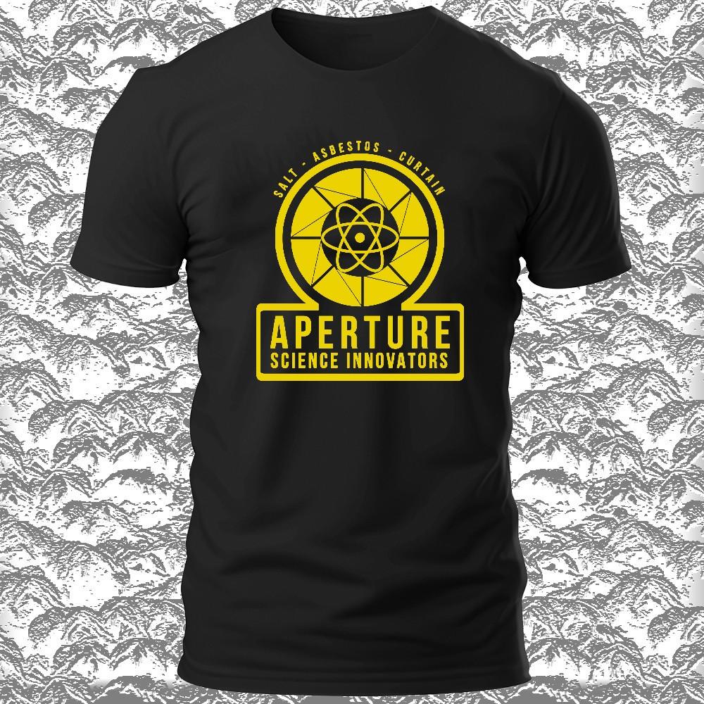 

Aperture Science Innovators Logo Men s T-Shirt Funny Size S-5XL Made in USA Unisex T-Shirt XXL