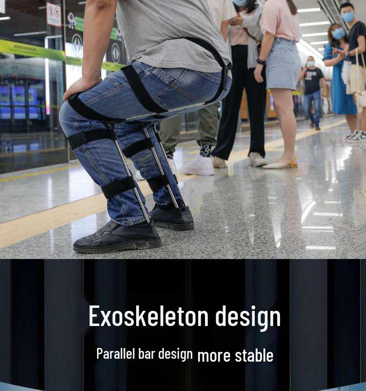 Onzichtbare Draagbare Exoskelet Stoel: De Magische Stoelloze Zitting