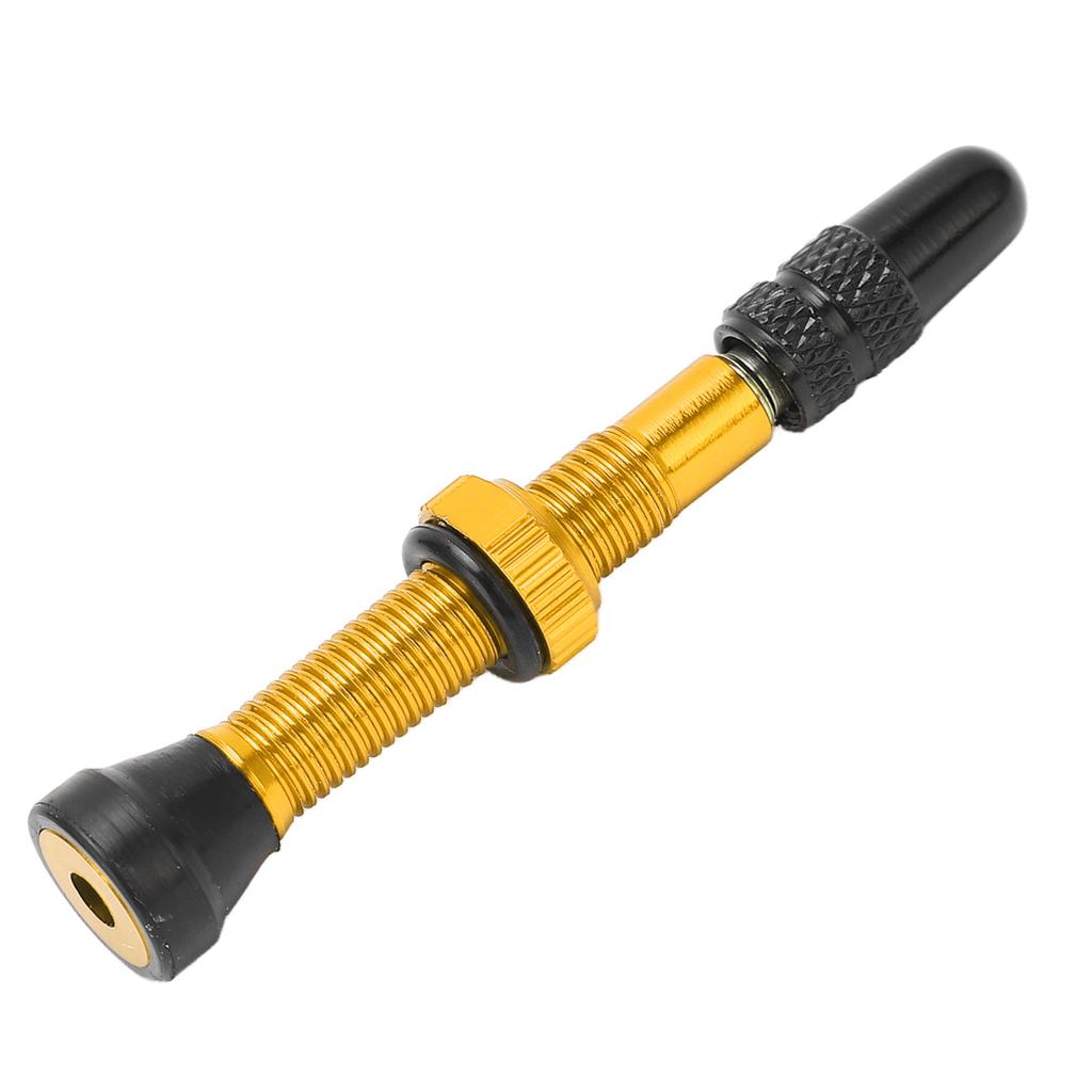 Tubeless Valve Stems Anodized Aluminum Alloy Vacuum Extension 40MM for Presta Valve for Road Bikes