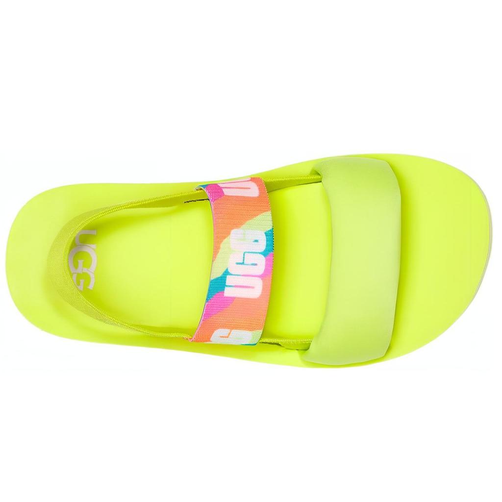 UGG Zuma Slide Comfortable Nylon Lightweight Kids Sandals Kids Sandals Green 1126932K-SLFR