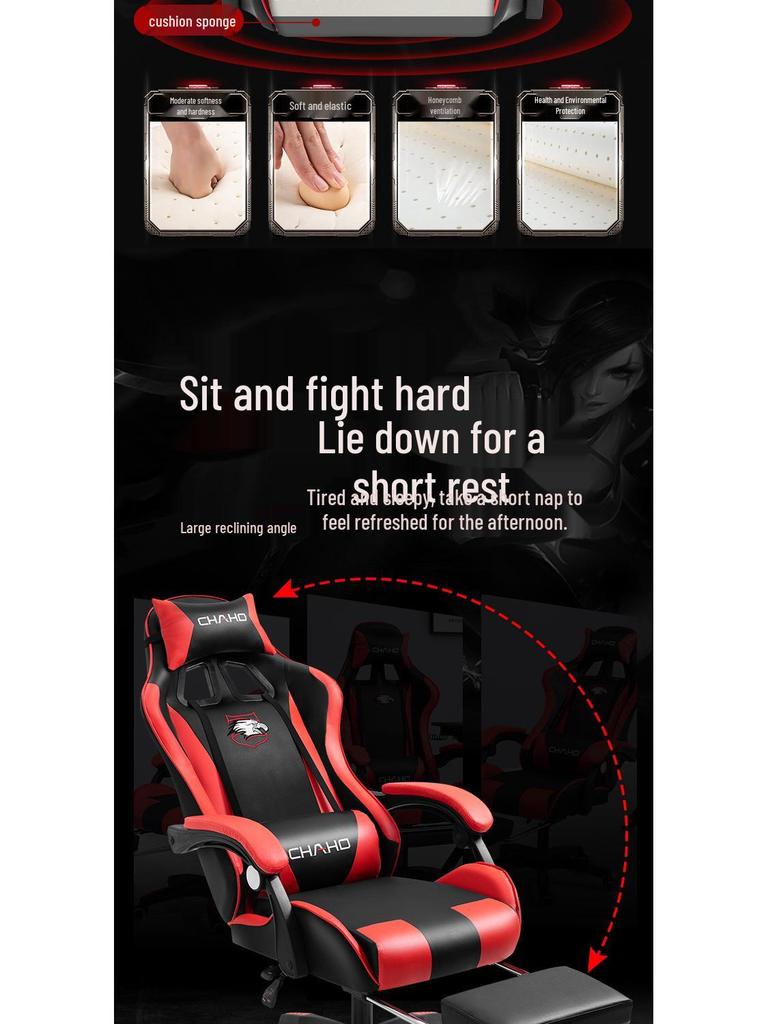 Ergonomic Gaming and Office Chair: Ideal for Competitive Racing and Esports
