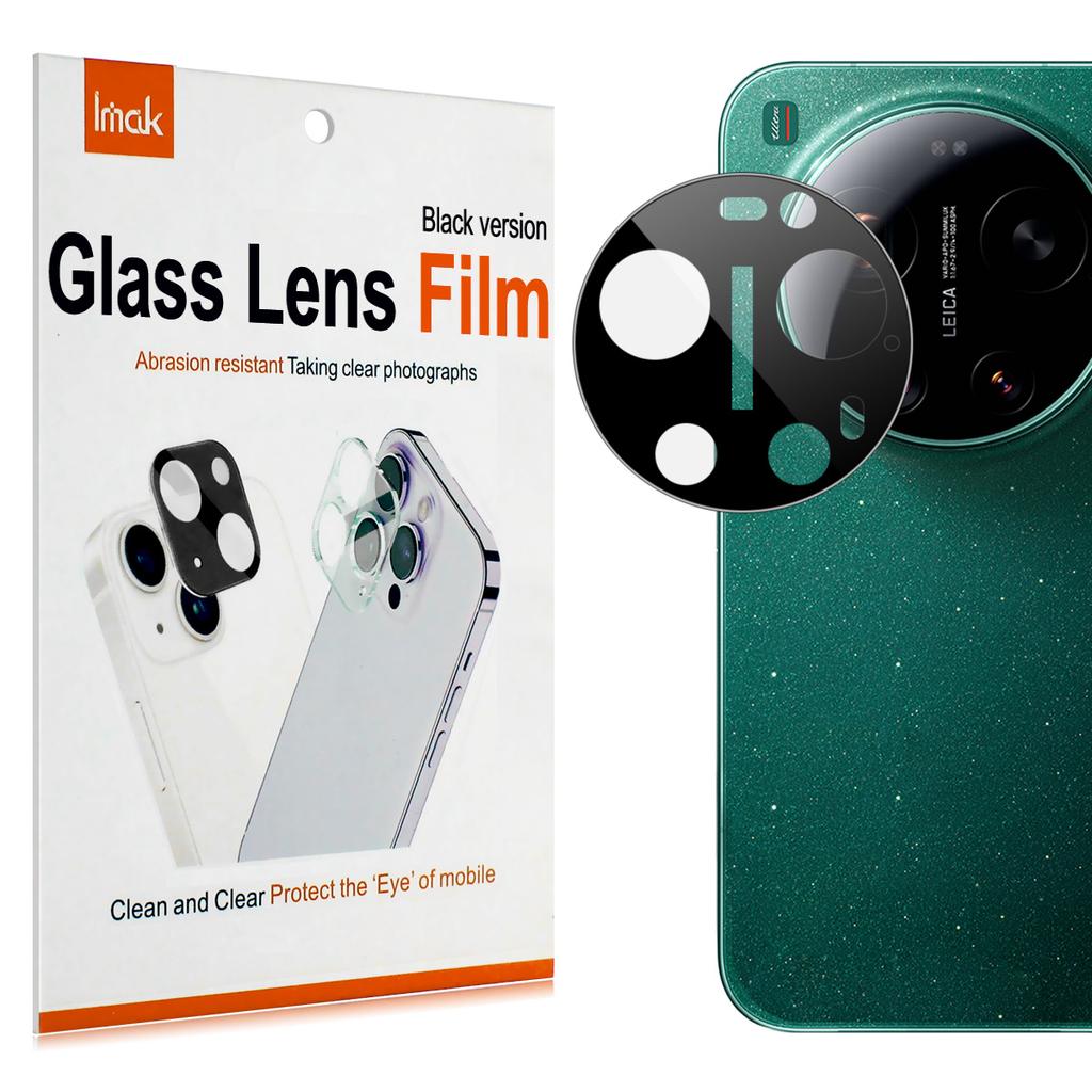 For Xiaomi MI 17 Ultra 5G By Leica Glass IMAK High Definition Glass Lens Film Self-positioning Version Black Version