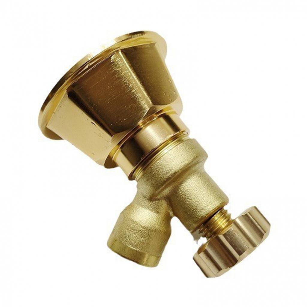 Aluminium Verstellbare Sprühdüse Aluminium Gold Sprüher Zerstäubung Gold