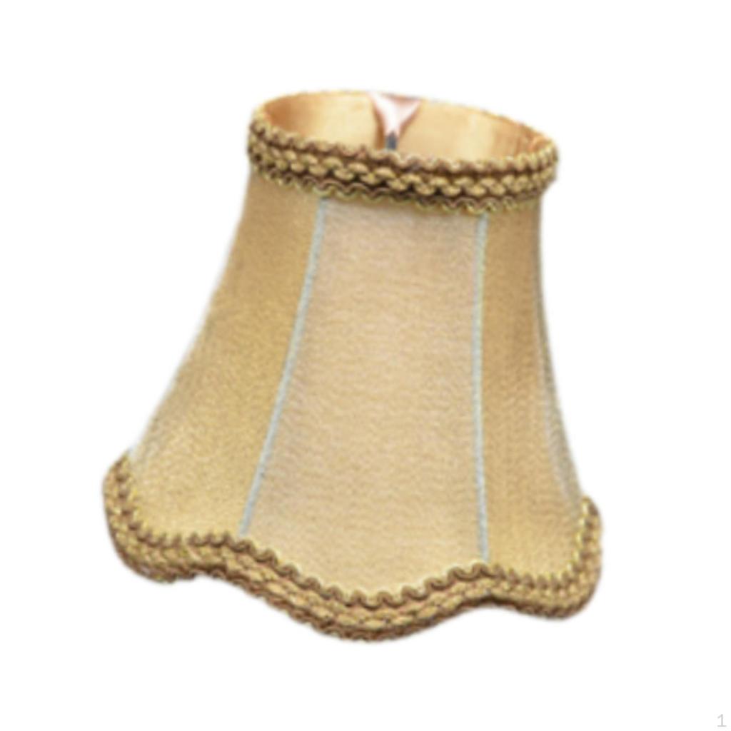 Fabric Shade for Chandelier Lighting In Farmhouse