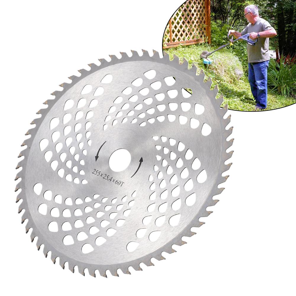 40T/60T Teeth Carbide Tip Blades  Universal Heavy Duty Mowing Blade Carbide Tip Blades For Lawn Garden Weed Mower Parts