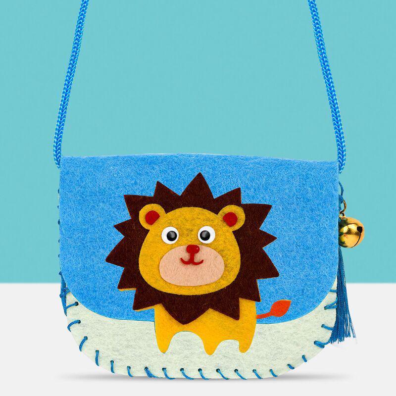 

Children s Day DIY Cartoon Fabric Bag Craft Kit Educational Toy
