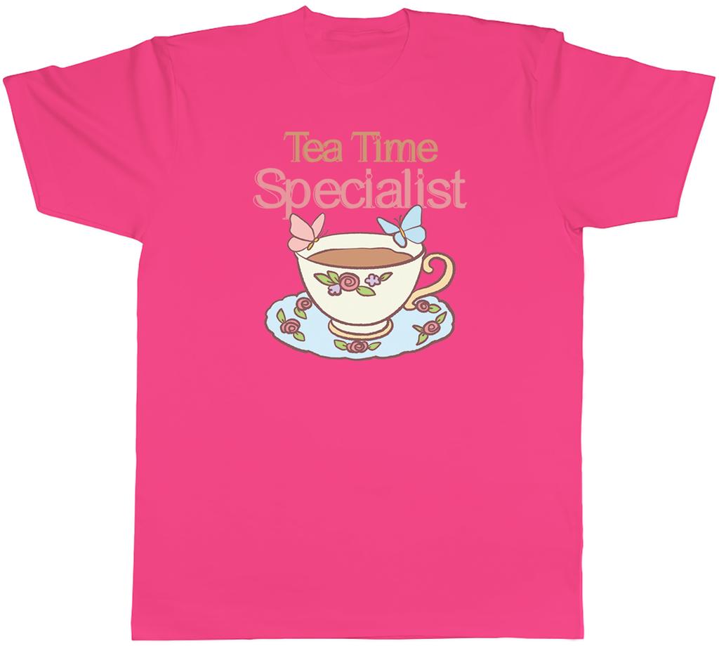 Tea Time Specialist Cuppa Brew Cup Unisexs TShirt Tee Gift Top