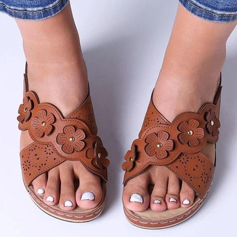 Verano Zapatillas de Mujer Gladiador Zapatos de Flores Cuñas Plataforma  Chanclas Playa Mulas Damas Toboganes Fiesta Sandalias Zapatos De Mujer  comprar a buen precio — entrega gratuita, reseñas reales con fotos — Joom