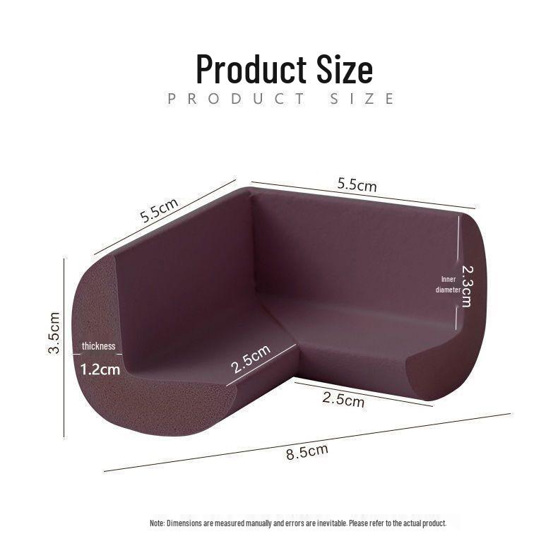 Child Safety Corner Protector Foam Strip with Double-Sided Tape — Anti-Collision for Baby Proofing