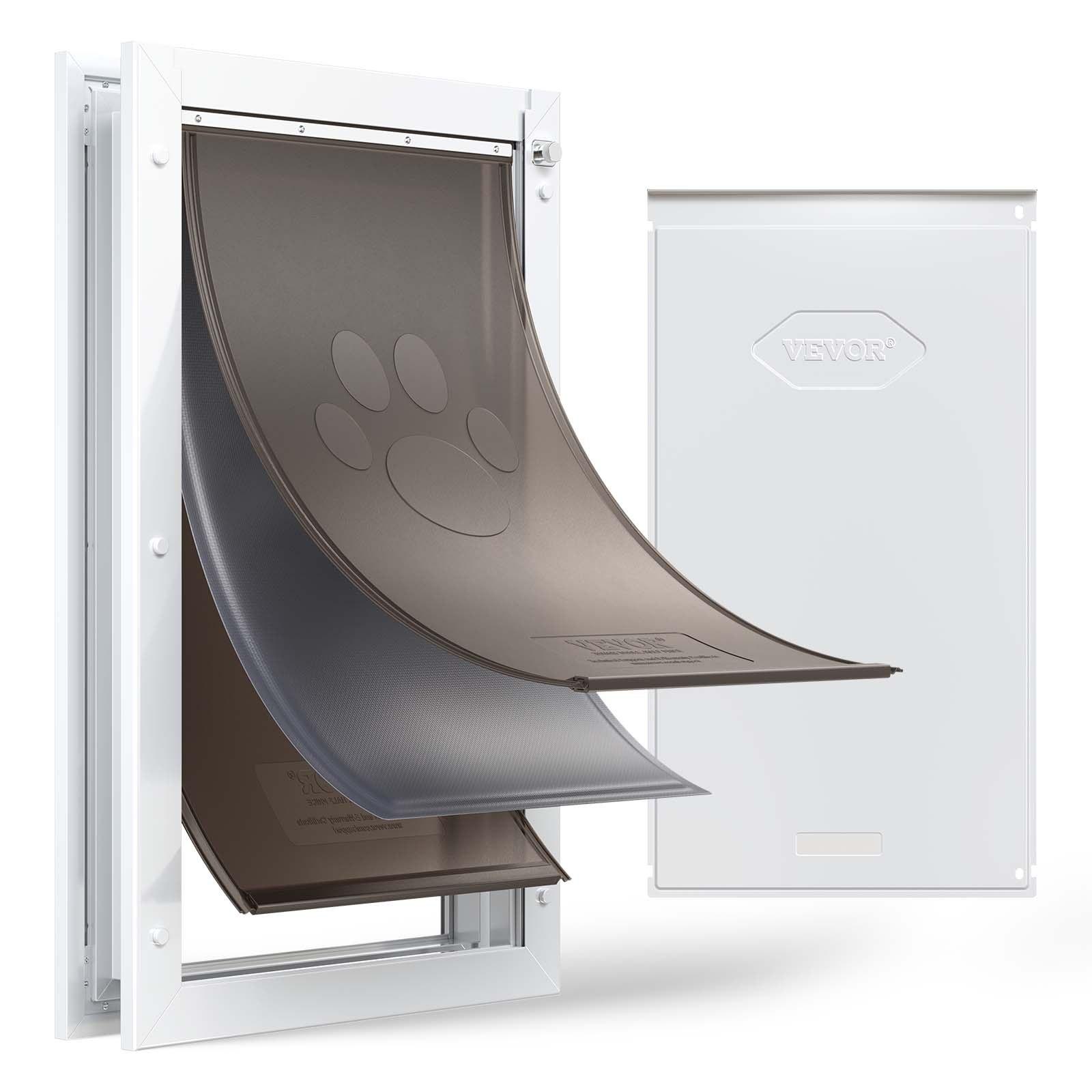 VEVOR Pet Door, X-Large, with Three