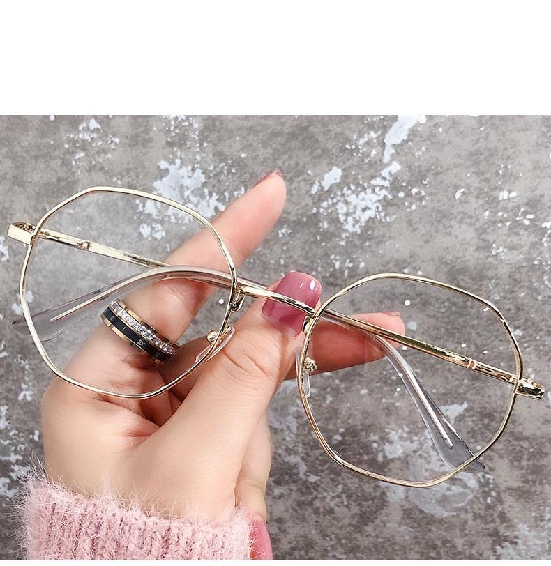 

Women Anti Blue Light Oversized Computer Cat Eye Female Big Size Eyeglasses Alloy Frame Near-Sight Reading Glasses -1.0 To -6.0 -4.5