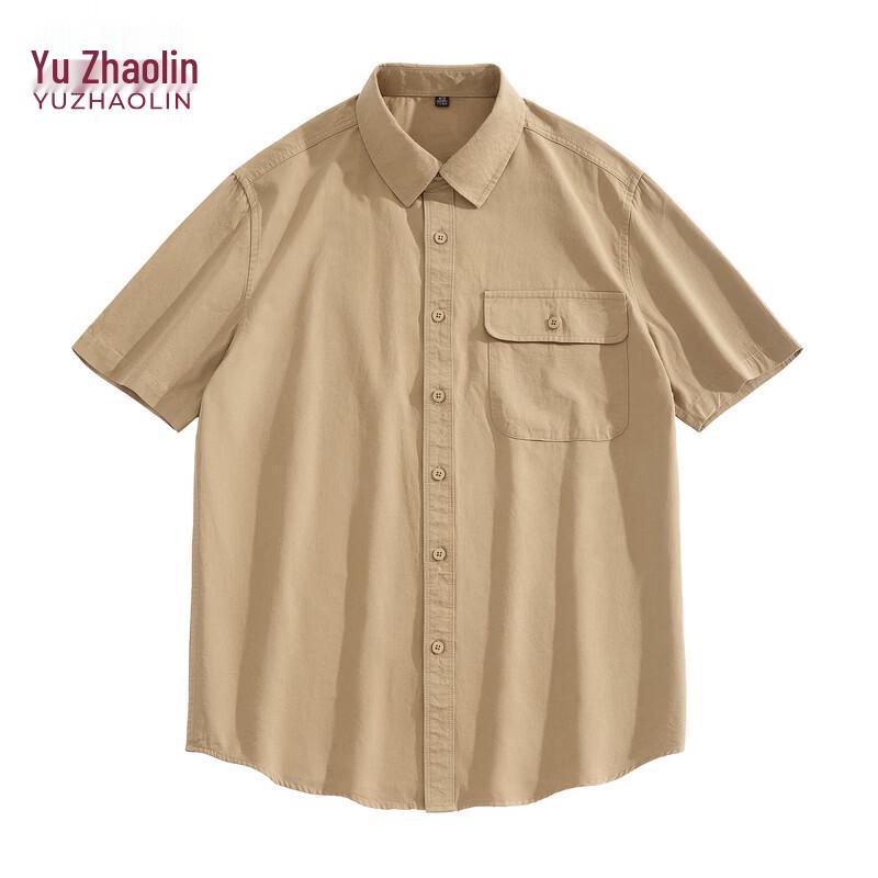 

Yuzhaolin Men s Summer Short-Sleeve Casual Shirt L