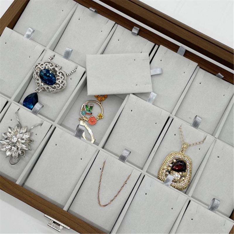 Secure Lockable Organizers Beautiful Jewelry Presentation Box Display Holder for Secure and Tidy Storage
