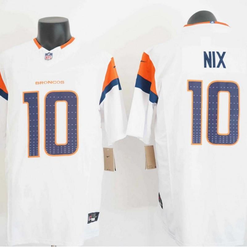 Kids NFL Denver Broncos Embroidered Football Jersey Adult Unisex Rugby Sportswear