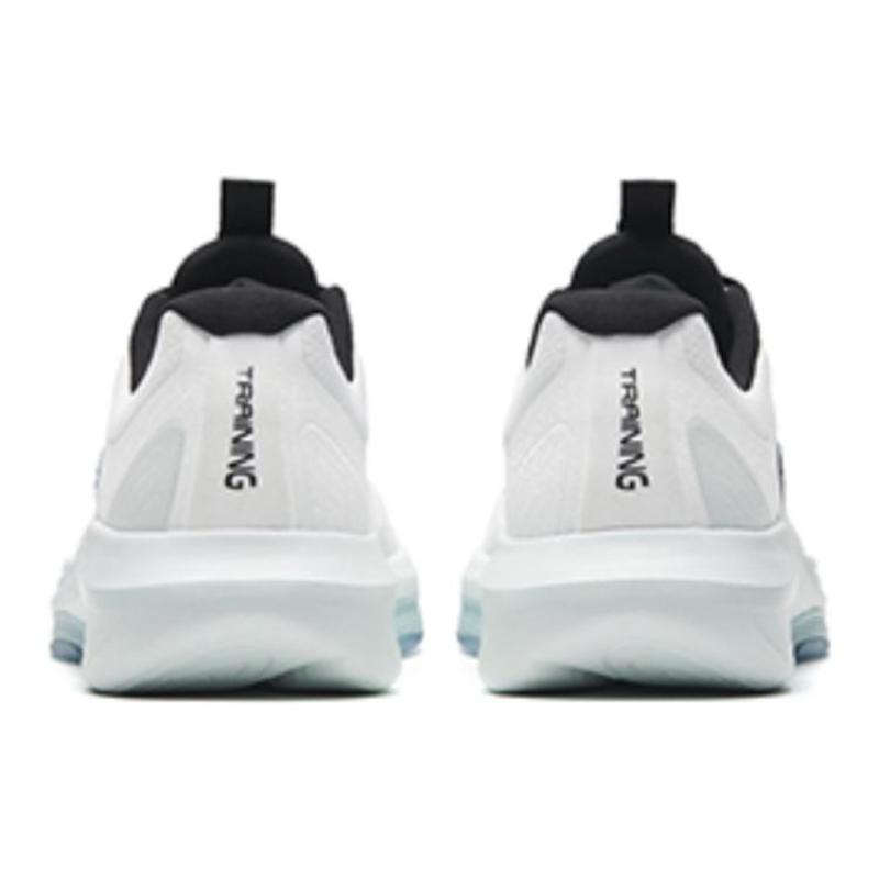 Anta Variety Training Collection Ling Curved Anti Slip Wear Resistant Low Top Training Shoes Men's White Black Cyan Sneakers 112337790-1