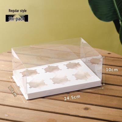 Transparent Cupcake & Pastry Packaging Boxes
