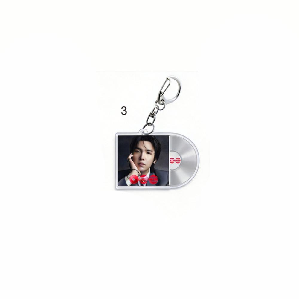 8pcs BTS Keychains, Bag Charms for Individual Members and The Whole Group, Decorative Pendants, Celebrity Support Products.