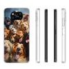 Funny Selfie Dogs Group Phone Case For Xiaomi Poco X7 X6 X5 Pro F7 Ultra Redmi 15C 15 13 13C 12 12C 10 10A 10C 9 9A 9C 9T Cover