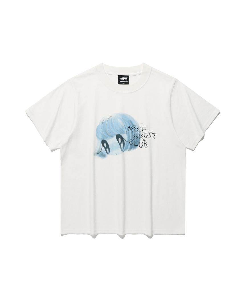 NICEGHOSTCLUB Big Eyes Doll Tee_White(Ng2Gmft505A)