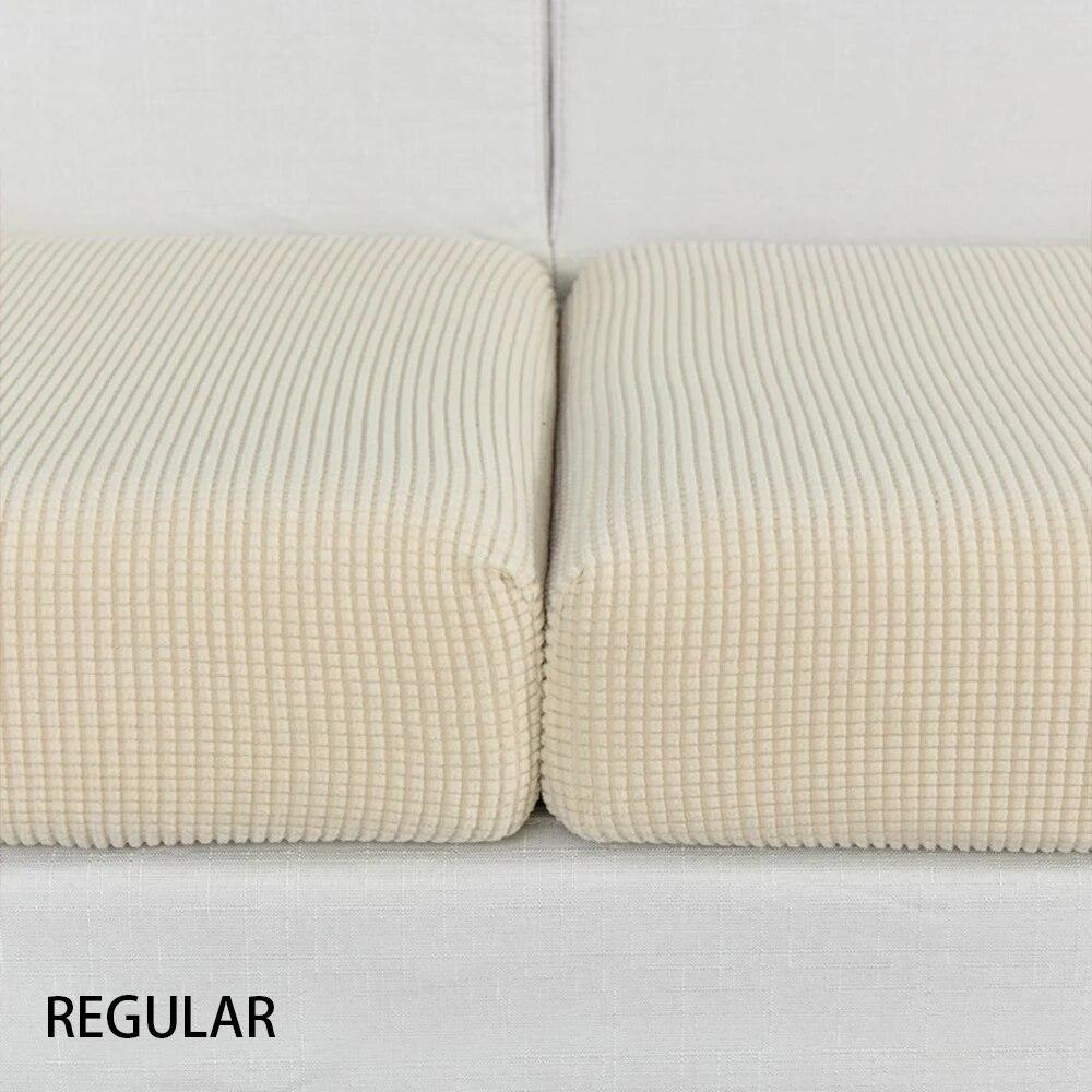 Funda de Cojín de Asiento de Sofá Funda de Silla Extraíble Jacquard Funda Elástica Lavable Protector de Muebles 1/2/3/4 Plazas