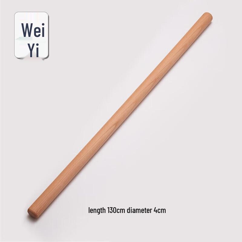 Solidny drewniany wałek do ciasta z drewna bukowego