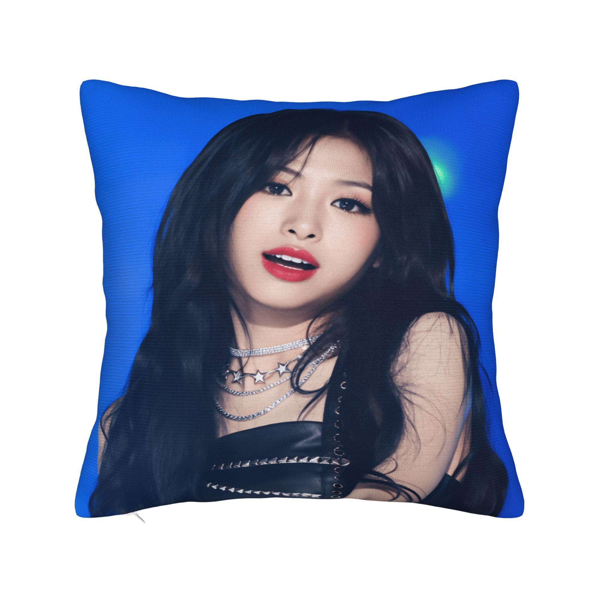 Наволочка Корейская певица А-Ахён Индивидуальная Наволочка Для Свадебной Вечеринки Домашний Декор Современные Наволочки 12x12Inch