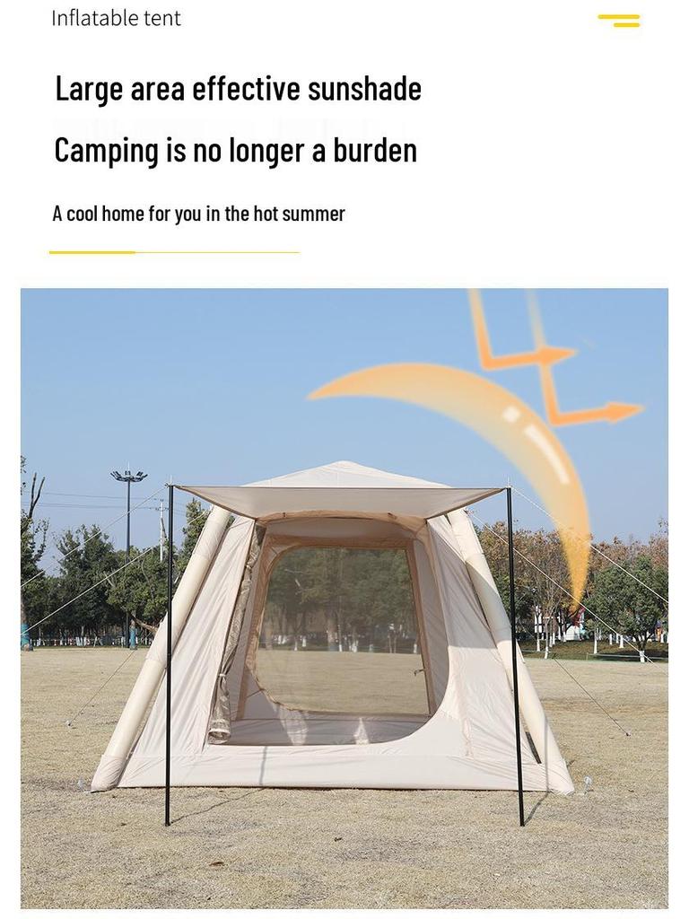 Thickened Automatic Inflatable Camping Tent for Outdoor Adventures