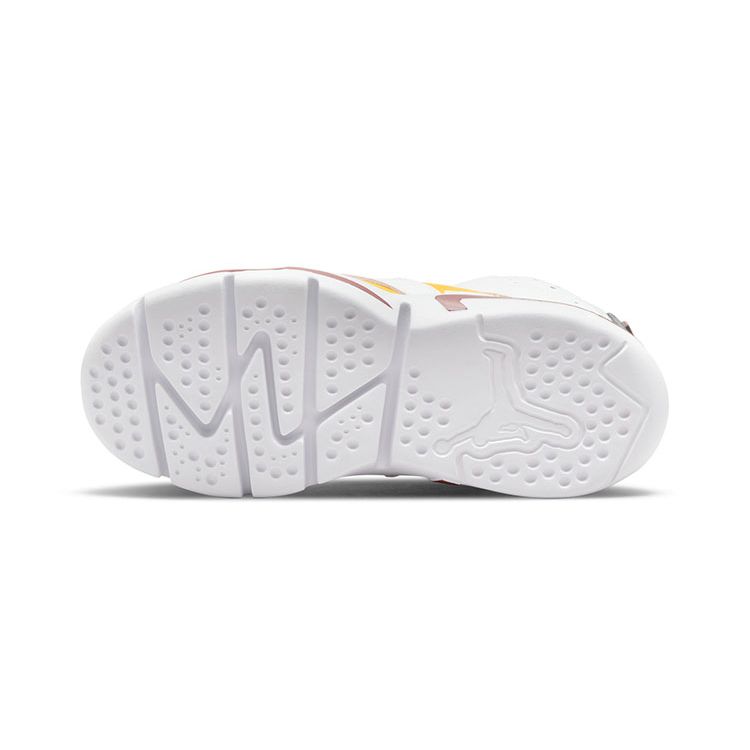 Jordan Air  6 Comfortable Versatile Mid-Top Kids Basketball Shoes Kids Sneakers White Yellow DR8497-761