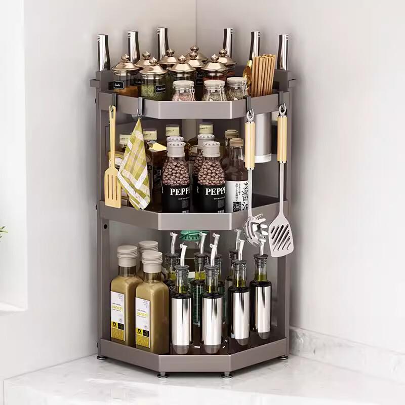 Bieying Kitchen Corner Storage Rack