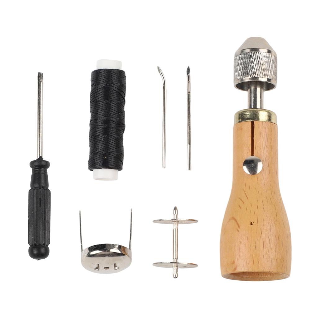 For DIY Leather Projects Handmade Leather Sewing Machine For Leather Craft Projects Needle Holder Heavy Leather Application