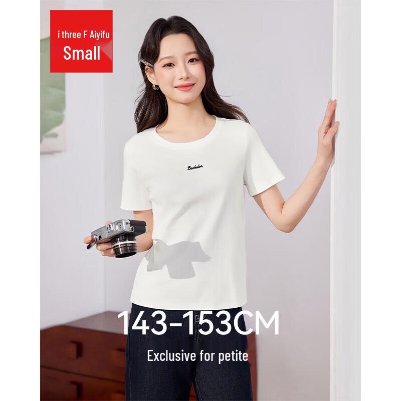 

IEF 2026 Summer Petite French Casual T-Shirt L