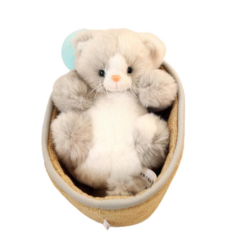 Cute Plush Cat Toy Wholesale Feline Dolls Ideal Birthday Gift