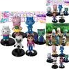 Gabby's Dollhouse Pvc Model Toy Set Adorable Cartoon Figurines For Kids And Collectors Set Of 6