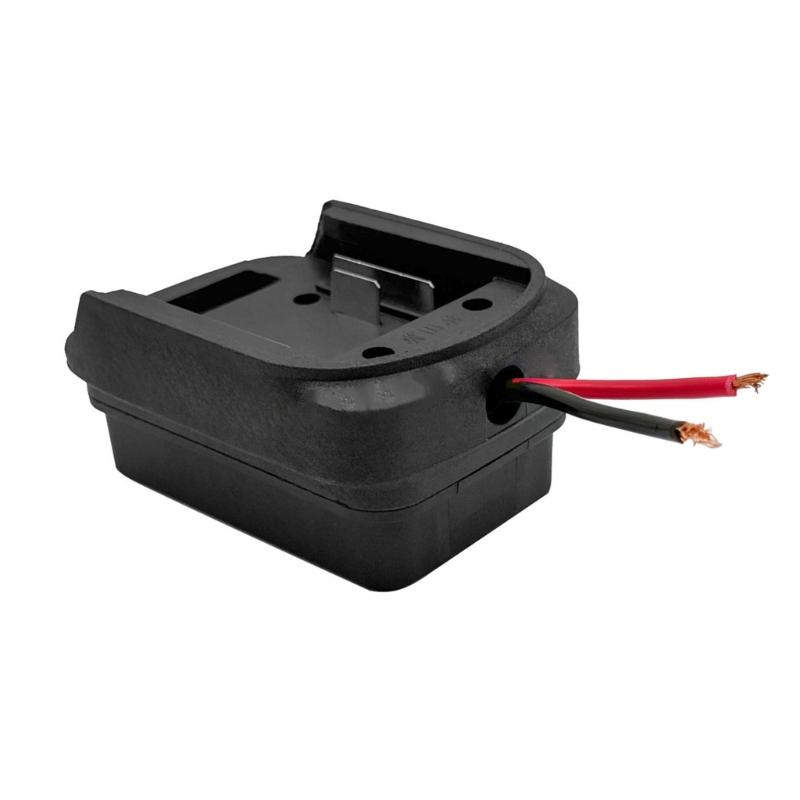 2pcs DIY Adapter Power Tool Accessories Battery Adapter With Wire Connector Discharge Port Output Dock Power Connector