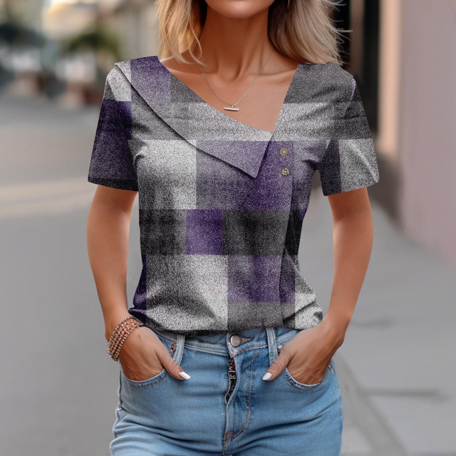 Женская повседневная блузка — фото 12