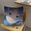 Hot Japan Anime Frieren 45*45cm Cushion Cover Pillow Cover Decor Pillowcase Home Pillowcase For Couch Pillow