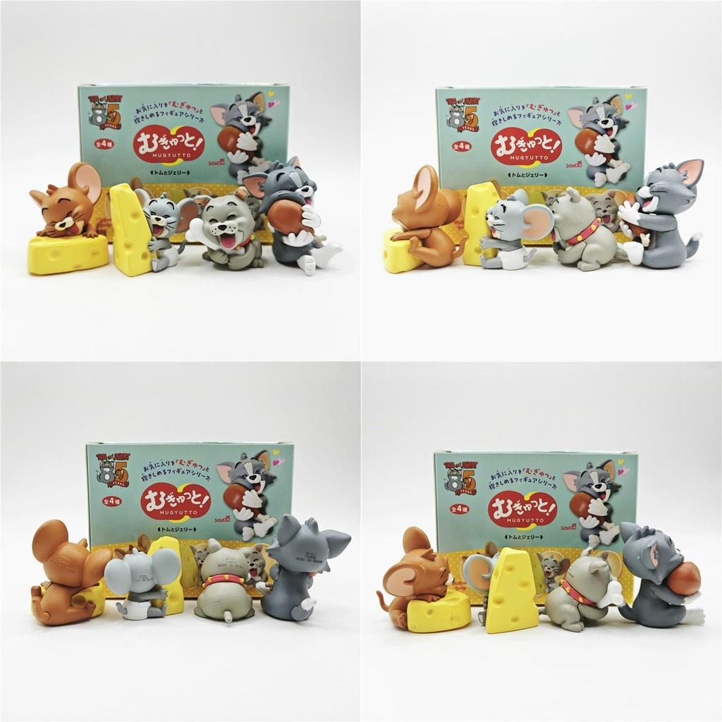 Jerry Tom And Abs Action Figure Model For Car Desktop Decoration Collectors