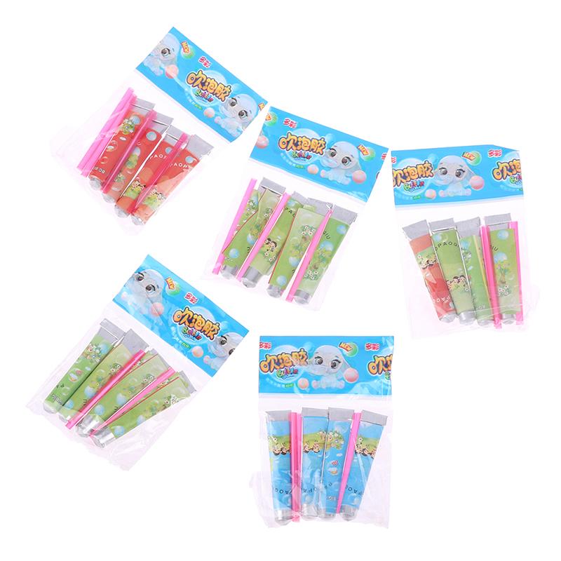 20Pcs Bubble Glue Blowing Ball Space Balloon Colorful Bobo Ball Toys Outdoor