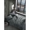 Bedding Set - 1 Duvet Cover 240 X 220 Cm + 2 Pillowcases 60 X 60 Cm - 100% Reinforced Cotton - Black