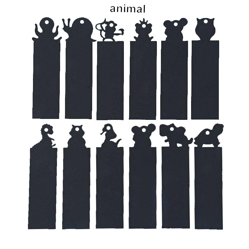 12PCS Bookmark Scratch Paper DIY Children Painting Toys Puzzle Early Education Toys Kids Birthday Gift Scratch Painting TMZ