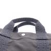 Used HERMES HerlineMM Tote Bag 100951M Nylon canvas Gray Used unisex