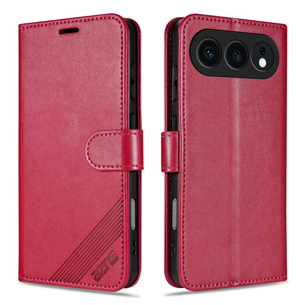 AZNS For Honor 500 5G Case Anti-Scratch PU Leather Stand Wallet Phone Cover