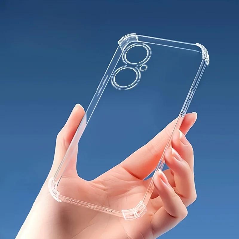 Transparent Phone Cases For Huawei Enjoy 80 4G Enjoy80 Soft TPU Silicone Back Cover Clear Case Carcase Shell Fundas Coques Capa