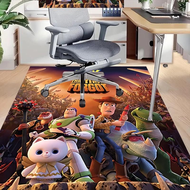 1pc Toy Story Forgotten Adventure Carpet for Playroom Bedroom Living Room Sofa Home Decor,kids Game Area Rug Non-slip Floor Mat Y72943