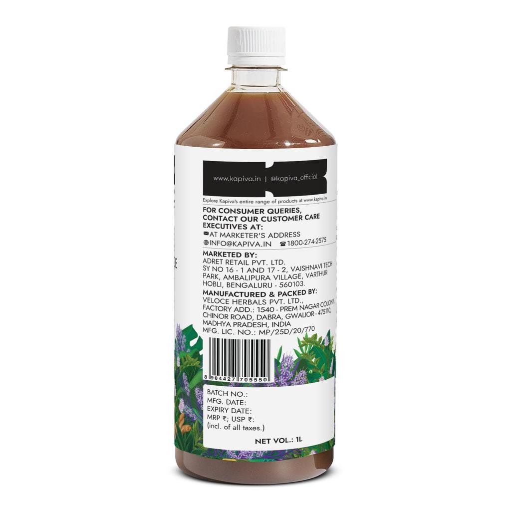 Kapiva Her Foods Shatavari Balance Juice 1L Pack of 1 Natural Ayurvedic Women’s Wellness Drink
