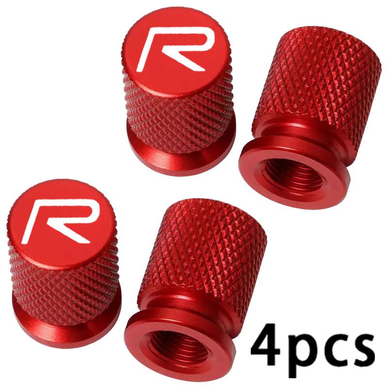 4PCS Colorful Car Tire Valve Cap For Volvo Rdesign T6 AWD C30 C70 S40 S60 S70 S80 S90 XC30 XC40 XC60 XC90 V40 V60 V90 EM90