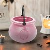 12pcs Bucket Set Multi Color Selection Halloween Witch Bucket Jar Festival Ornament Decoration